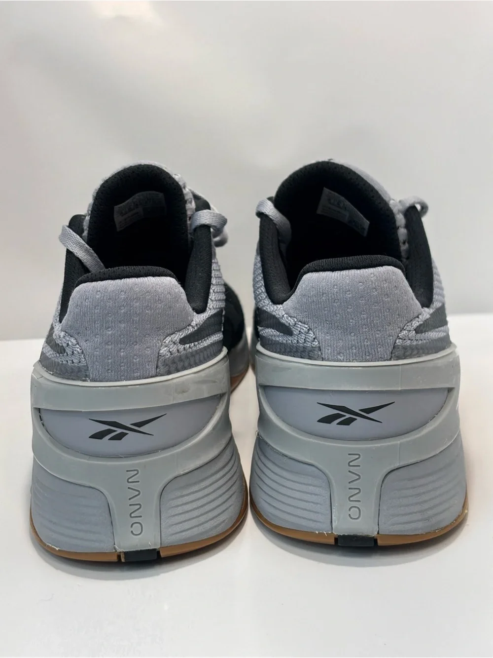 Reebok Nano X3 Shoes Men's Size 9 Cold Grey/Black Mesh Training Sneaker CK11039